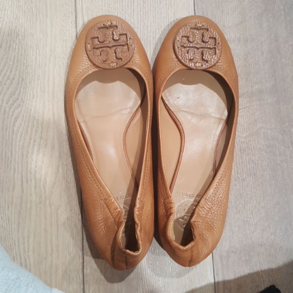 Tory Burch Reva leather flats